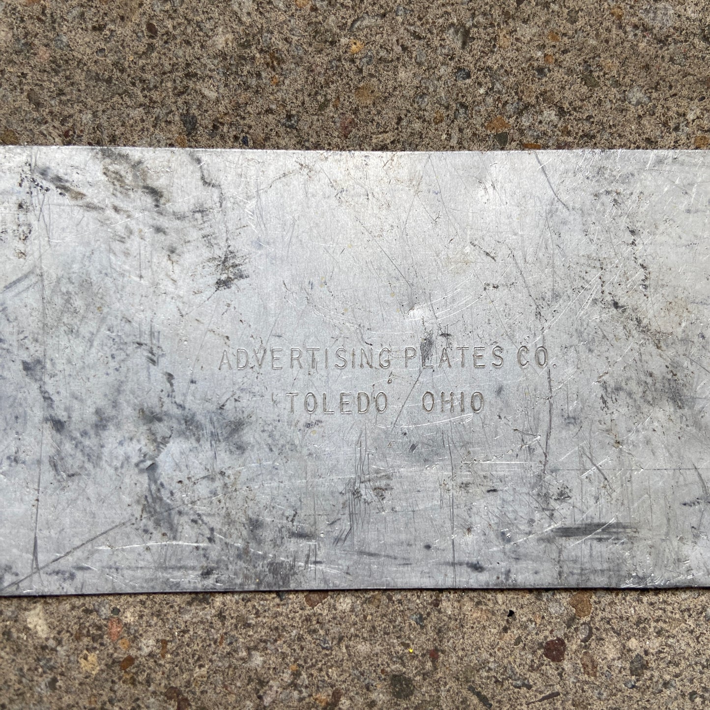 1950s Seven Falls Colorado License Plate Topper Broadmoor