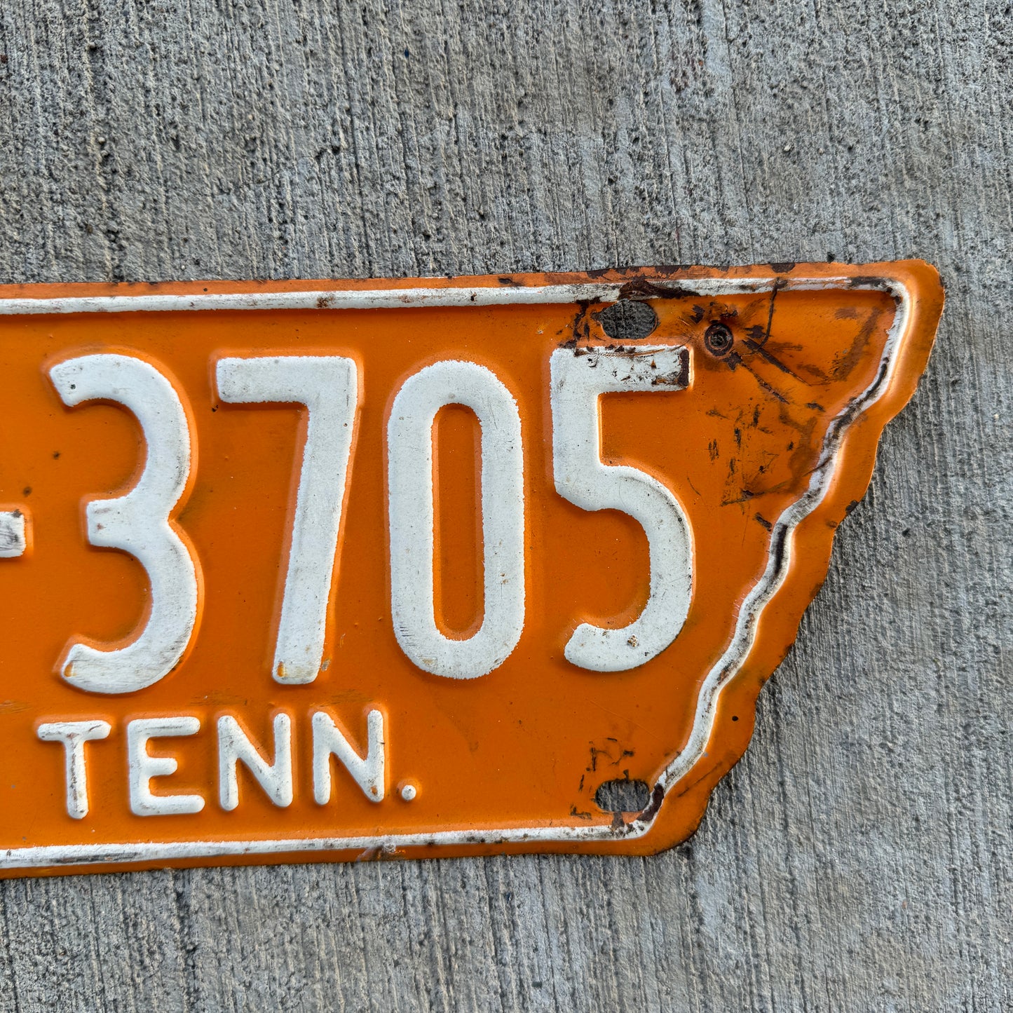 1951 Tennessee License Plate University of Tennessee Decor 31-3705