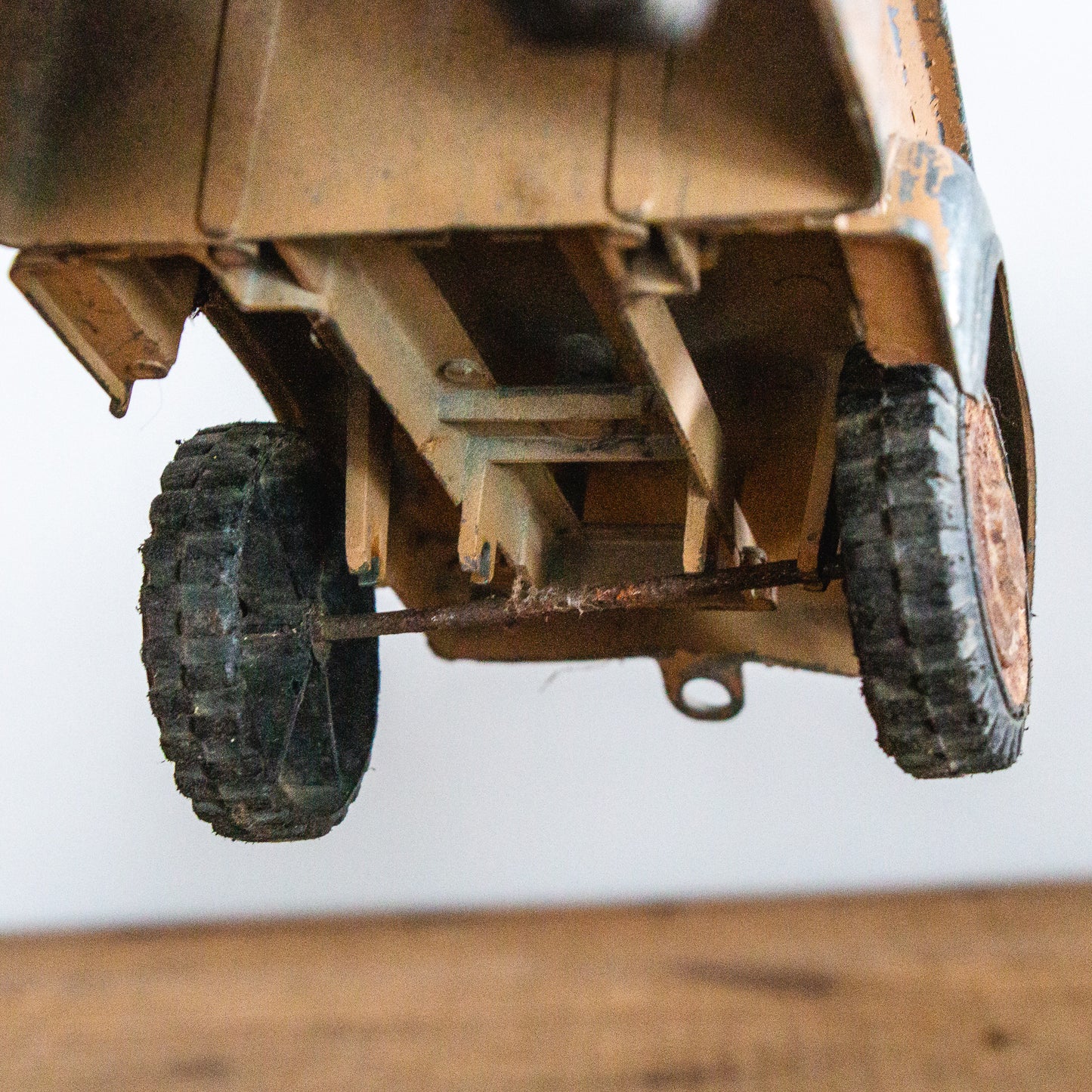 1960s Hubley 800 Pickup Truck Vintage Toy Vehicle Brown