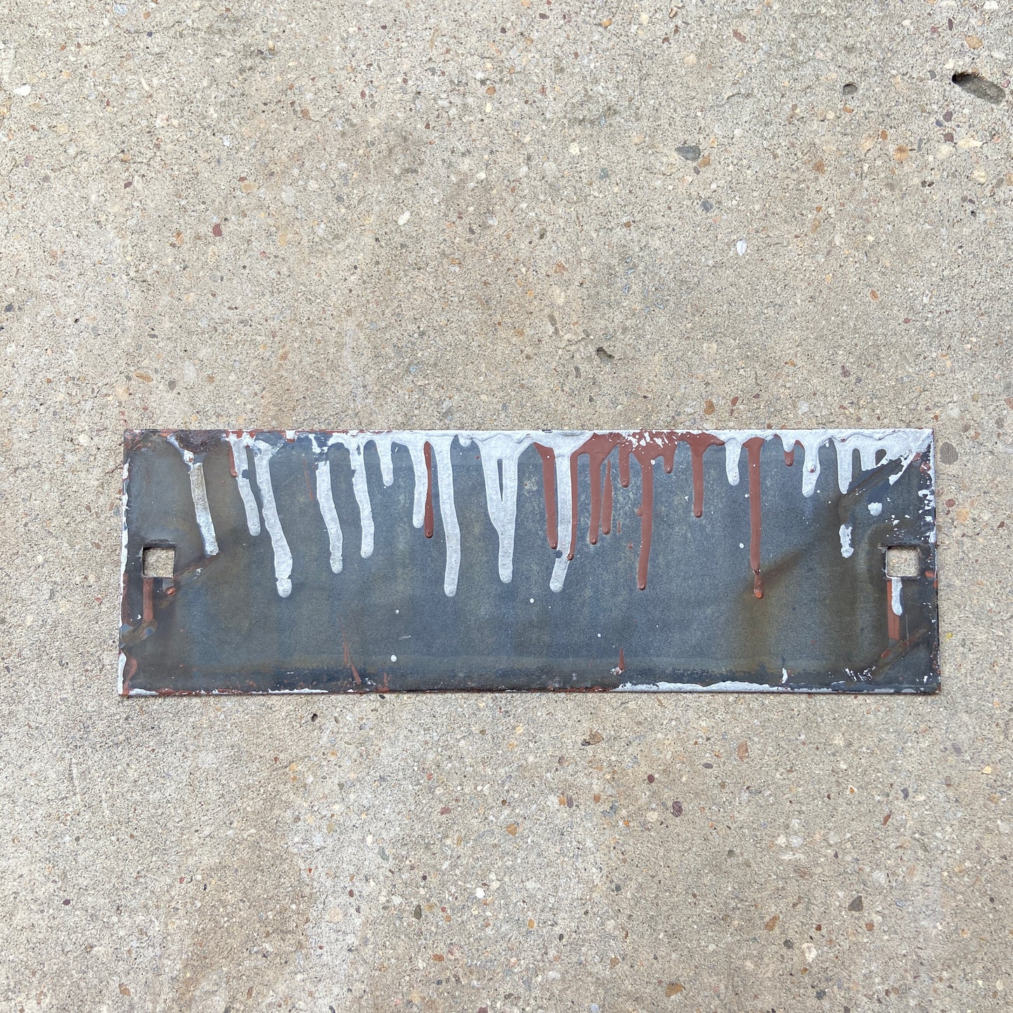 Cyclone Fence Sign St. Louis Missouri Vintage Porcelain Advertising