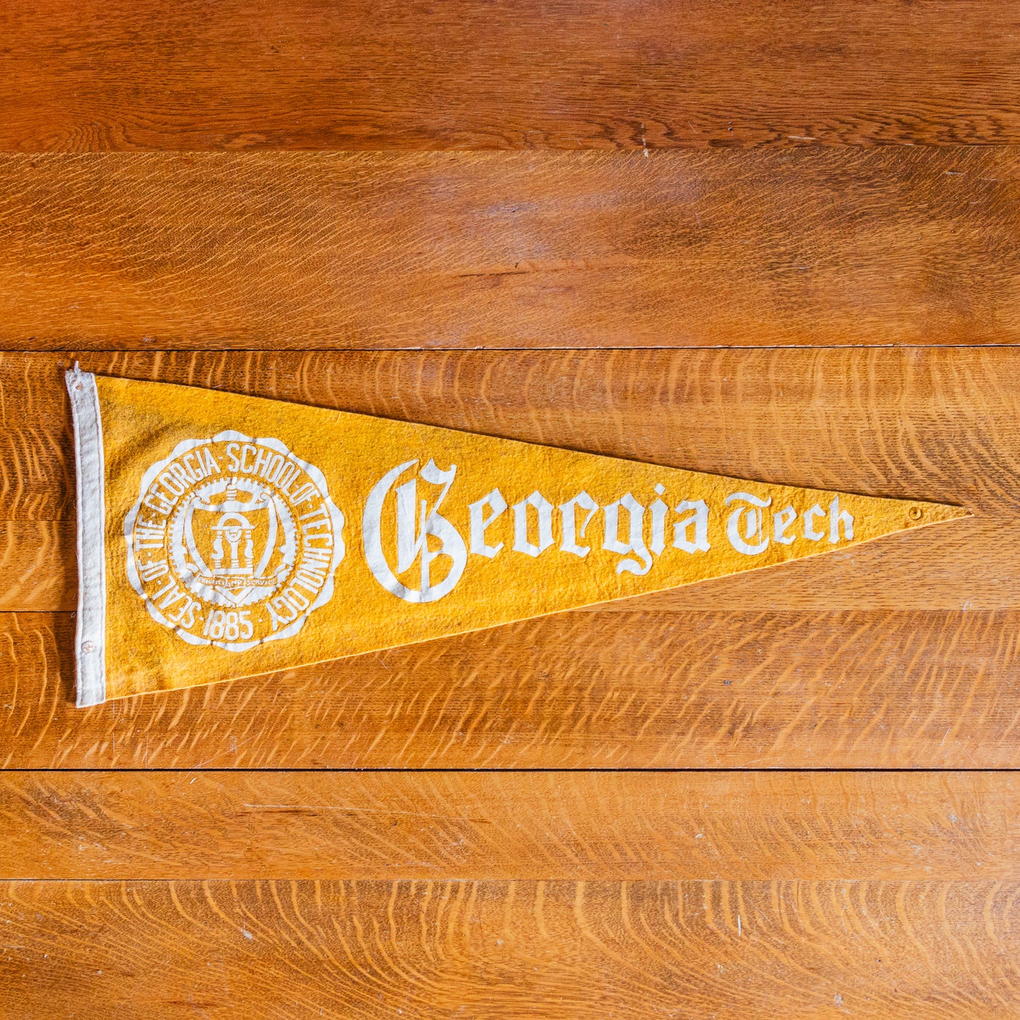 Georgia Tech University Felt Pennant Vintage College Wall Decor