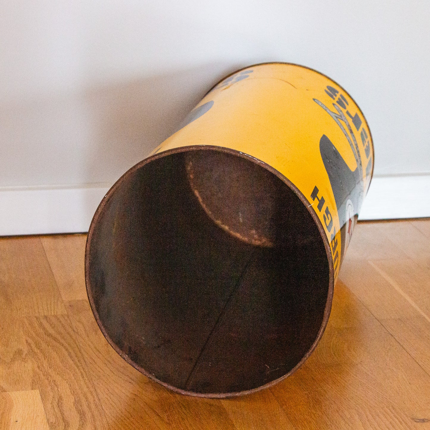 1970s Pittsburgh Steelers Trash Garbage Can Vintage Sports Decor