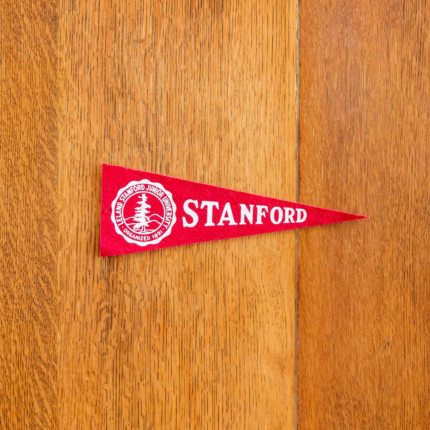 Stanford University Mini Felt Pennant Vintage College Graduation Gift