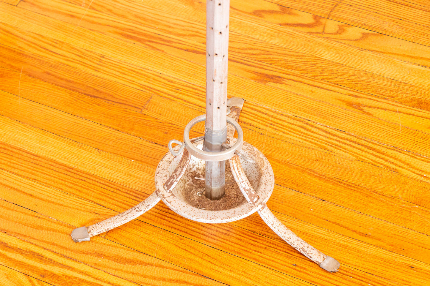 7ft Aluminum 1960s Christmas Tree Tall Vintage Silver Holiday Decor