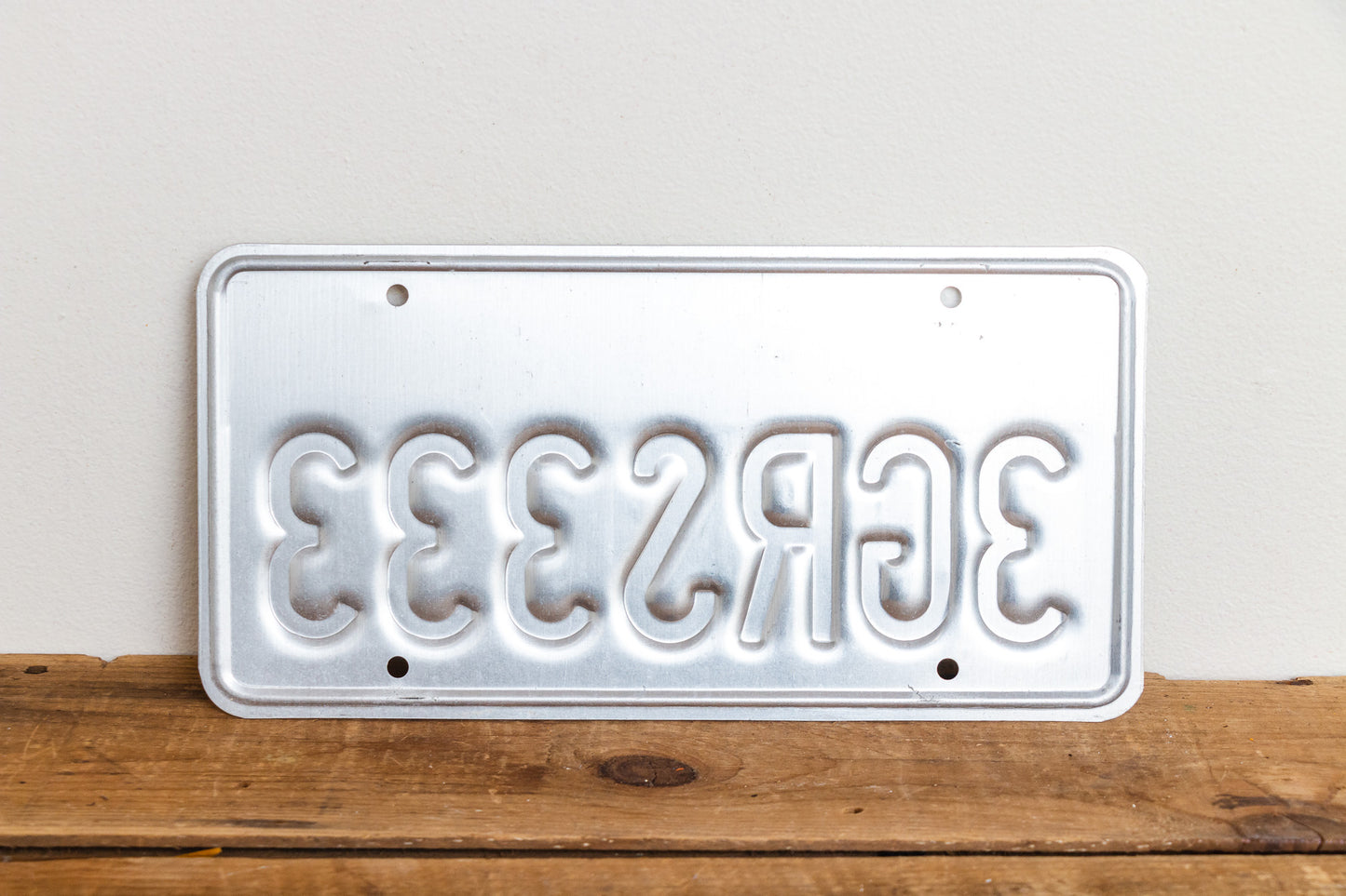1993 California License Plate Vintage 333 Wall Hanging Decor