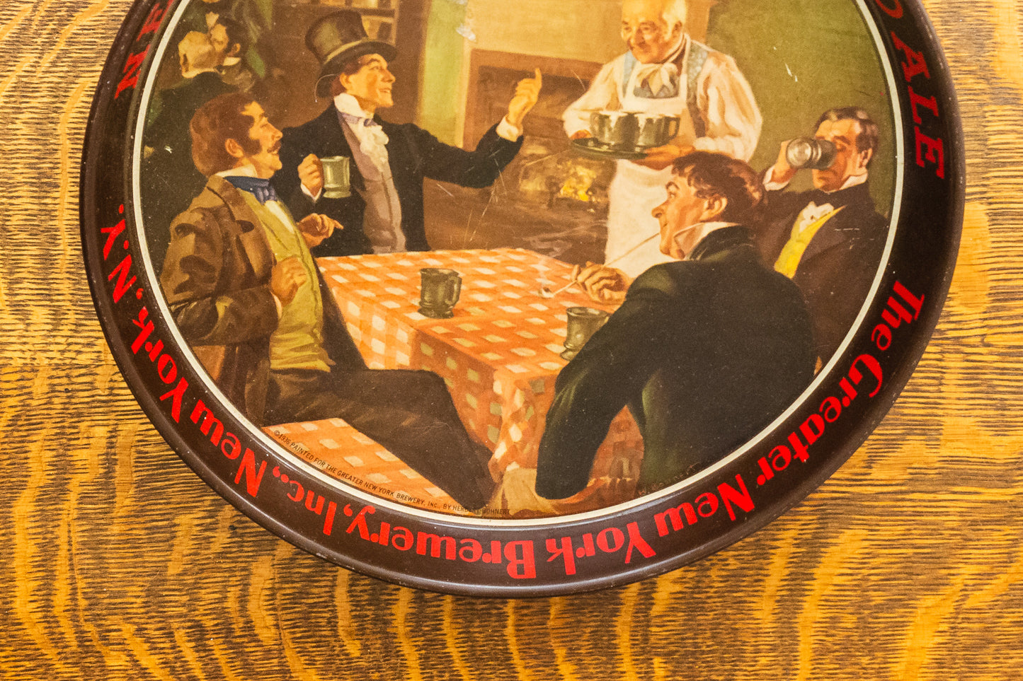 New Yorker Beer and Ale Tray Vintage Brewery Collectible