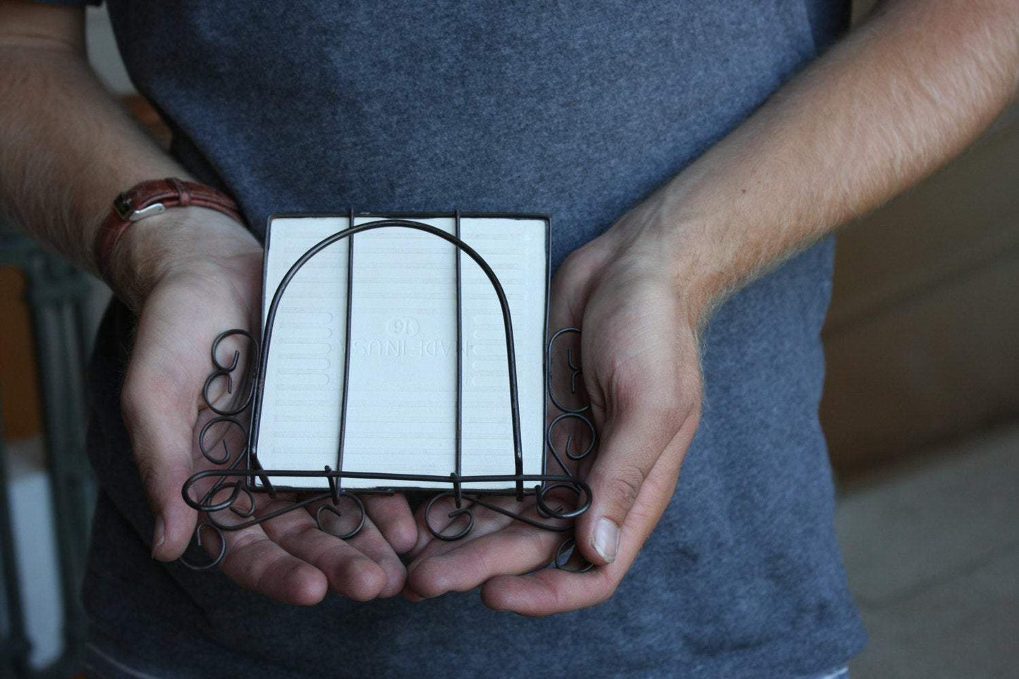 Delft Blue Holland Windmill Tile Vintage Porcelain - Eagle's Eye Finds