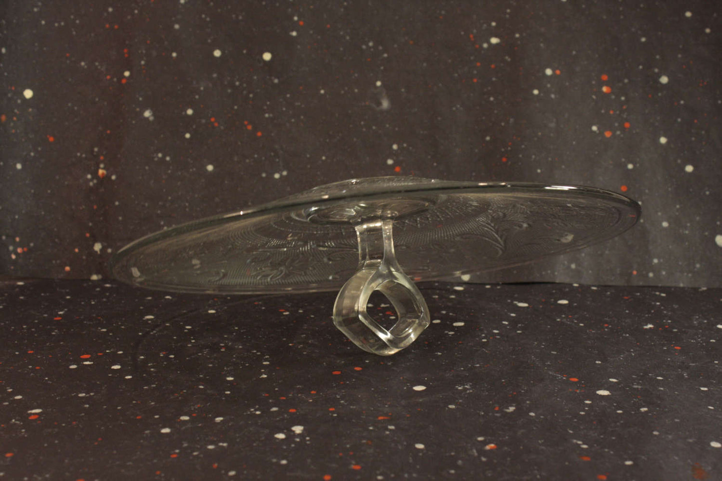 Center Handle Tray Vintage Indiana Sandwich Glass Serving Tray - Eagle's Eye Finds