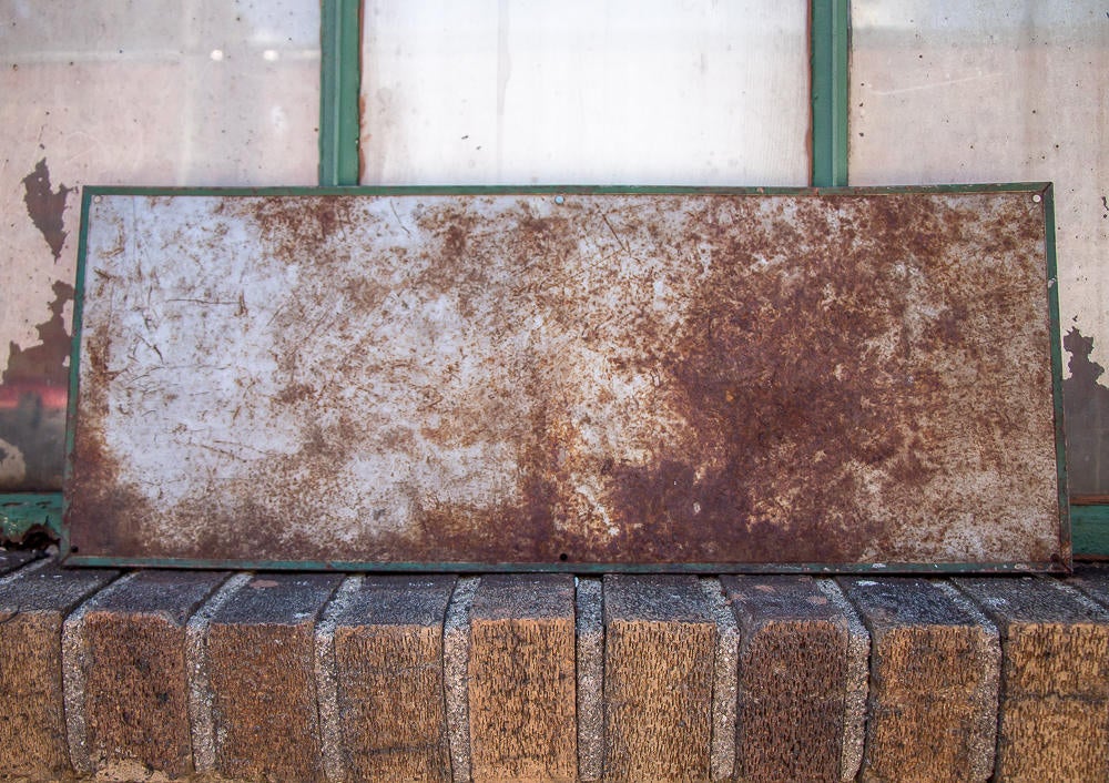 Simpson Spring Beverages Vintage Tin Advertising Sign - Eagle's Eye Finds