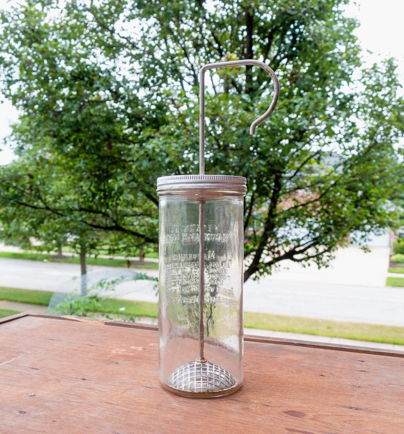 Wesson Mayonnaise Maker Vintage Glass Kitchen Decor - Eagle's Eye Finds