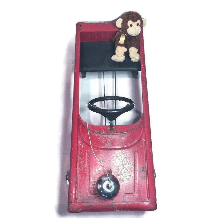 AMF Fire Chief Pedal Car Vintage Fire Fighter Decor - Eagle's Eye Finds