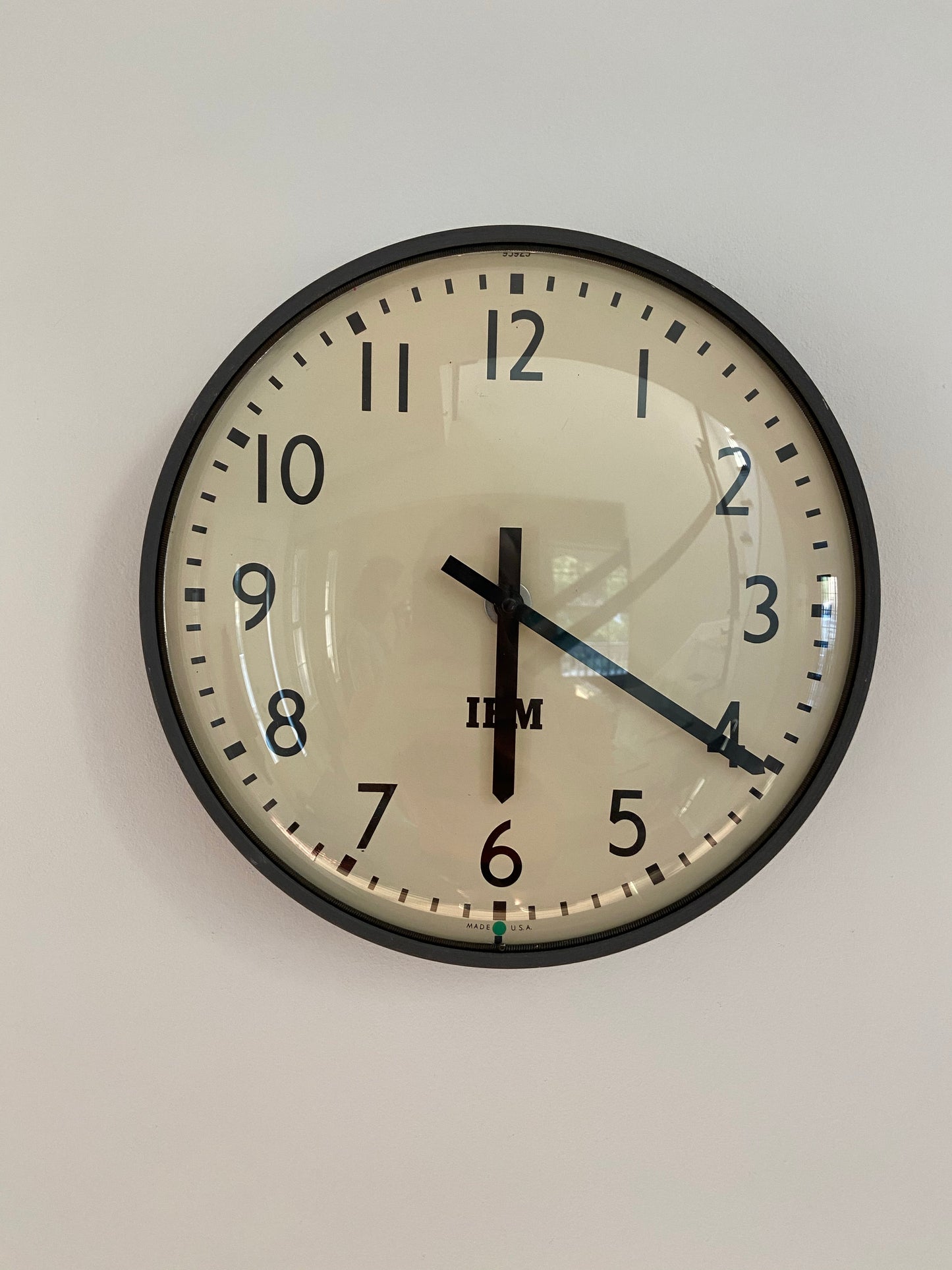 IBM School Clock Vintage Modern Industrial Wall Decor - Eagle's Eye Finds