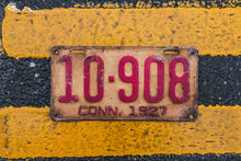 Load image into Gallery viewer, 1927 Connecticut Truck License Plate Vintage Wall Decor 10-908
