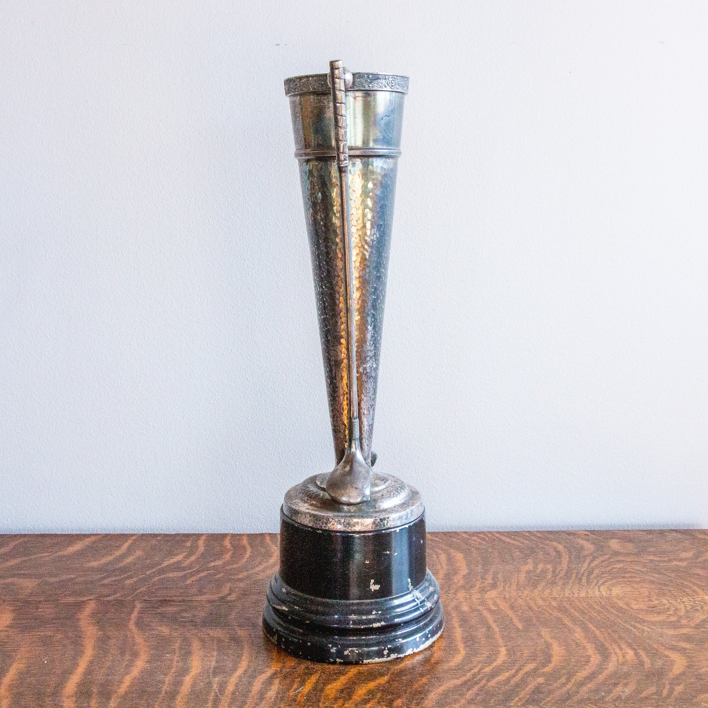 1938 Golf League Trophy Vintage Sports Shelf Decor