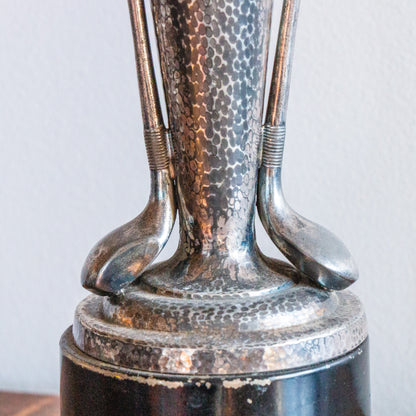 1938 Golf League Trophy Vintage Sports Shelf Decor