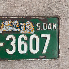 Load image into Gallery viewer, 1955 South Dakota License Plate Vintage Green Wall Decor
