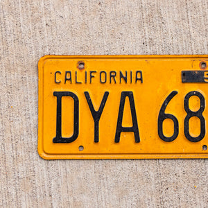 1956 California License Plate Vintage Garage Wall Decor DYA 681