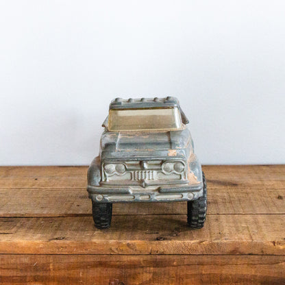 1960s Hubley 800 Pickup Truck Vintage Toy Vehicle Brown