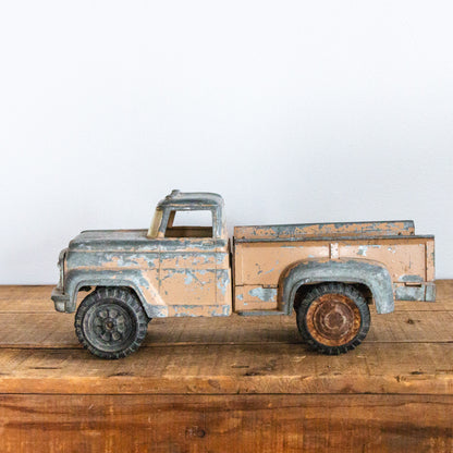 1960s Hubley 800 Pickup Truck Vintage Toy Vehicle Brown