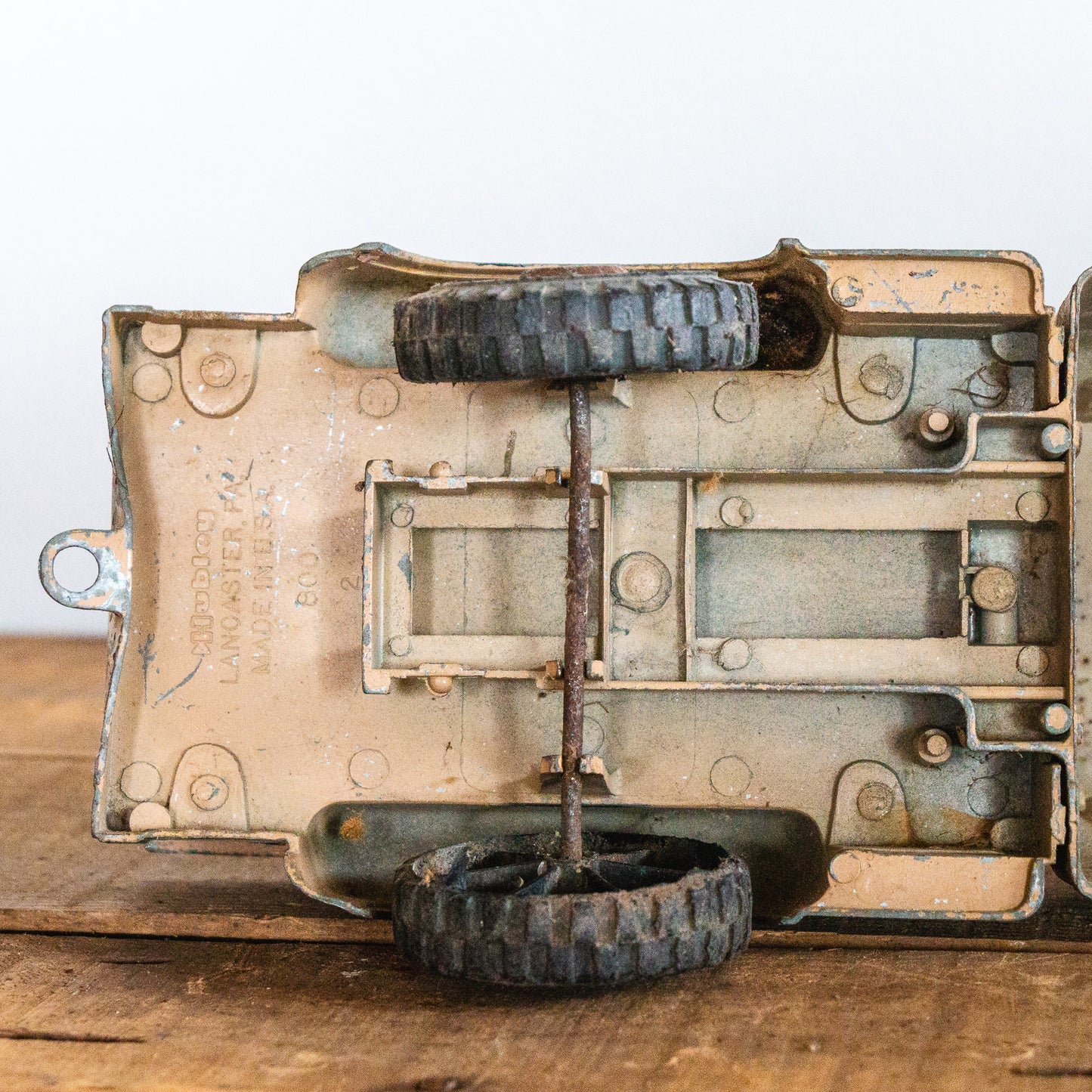 1960s Hubley 800 Pickup Truck Vintage Toy Vehicle Brown