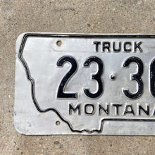 Load image into Gallery viewer, 1963 1966 Montana Truck License Plate Vintage Wall Decor 23 302
