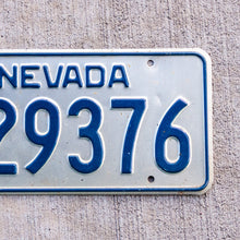 Load image into Gallery viewer, 1965 Nevada License Plate Vintage Silver Auto Decor
