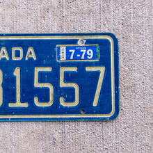 Load image into Gallery viewer, 1970 Nevada License Plate Vintage Blue Auto Wall Decor
