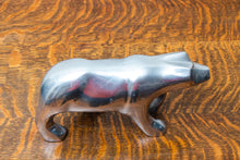 Load image into Gallery viewer, 1970s Chrome Polar Bear Statue Vintage Mid-Century Winter Decor
