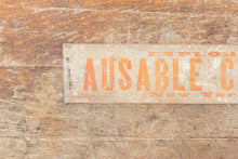 Load image into Gallery viewer, Vintage Ausable Chasm New York Bumper Sign Ephemera
