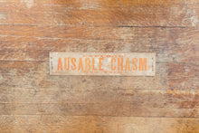 Load image into Gallery viewer, Vintage Ausable Chasm New York Bumper Sign Ephemera
