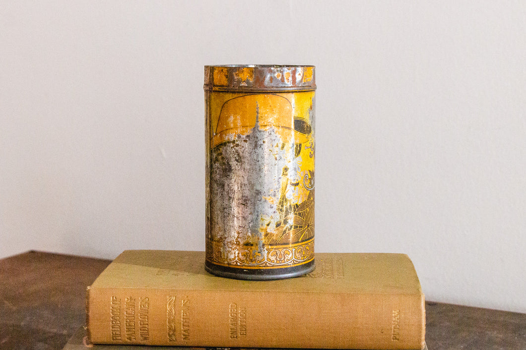 Boone Spice Tins Vintage Art Nouveau Lithograph Tins Kitchen Decor