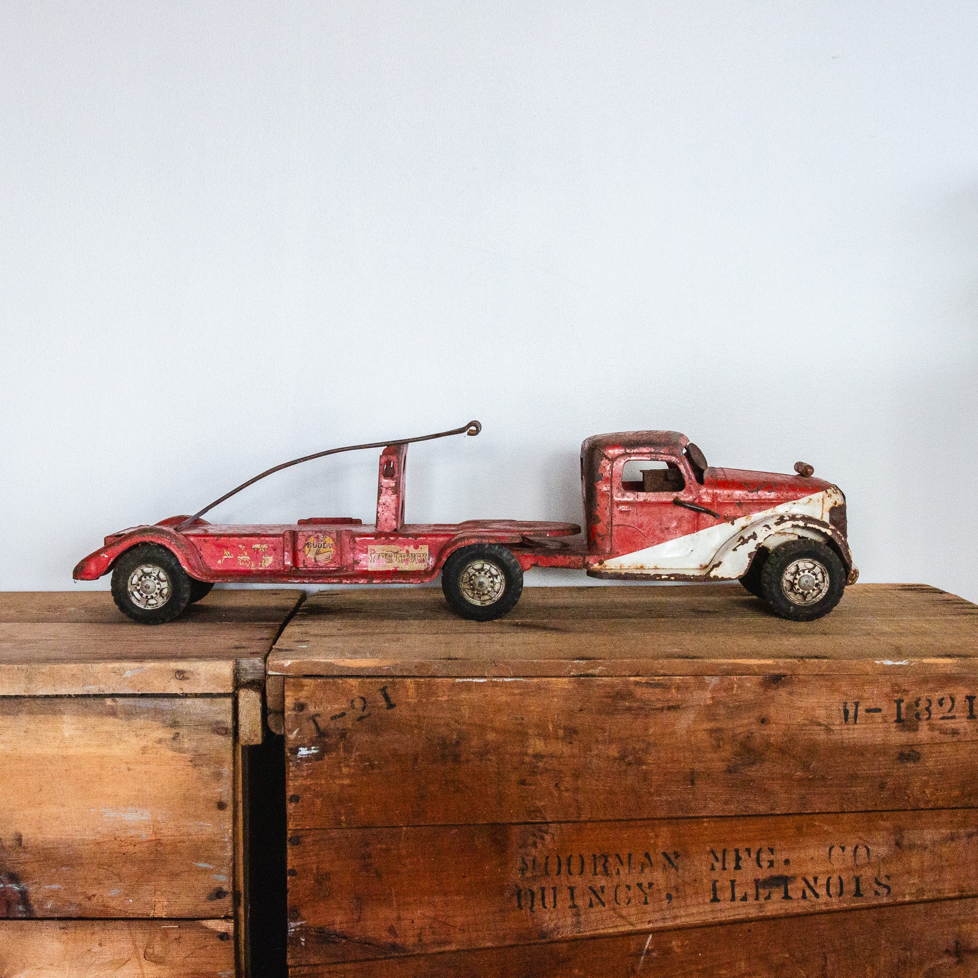 Buddy L Toy Sit N Ride Extension Ladder Rider Fire Truck Eagle s Eye Finds