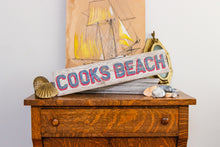 Load image into Gallery viewer, Cooks Beach Cap May New Jersey Vintage Painted Wood Sign
