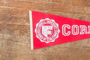 Cornell University Felt Pennant Vintage College Wall Decor