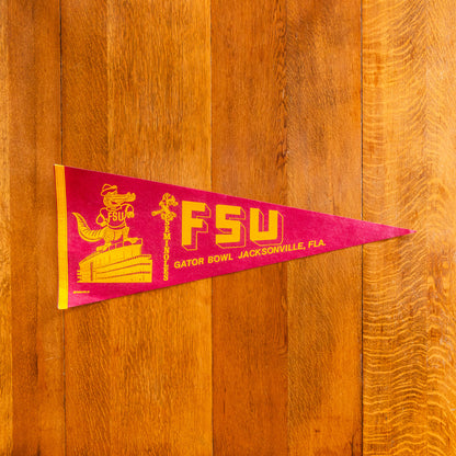 1982 FSU Gator Bowl Felt Pennant Photo