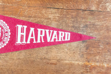 Load image into Gallery viewer, Harvard Felt Pennant Vintage College Wall Decor
