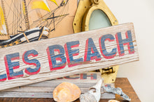 Load image into Gallery viewer, Kimbles Beach Cape May New Jersey Vintage Painted Wood Sign
