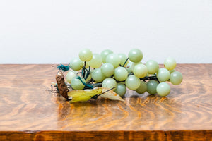 Green Jade Grape Bunch Vintage Wine Lover Decor