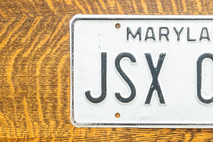 1981 Maryland License Plate Vintage Wall Decor JSX-062
