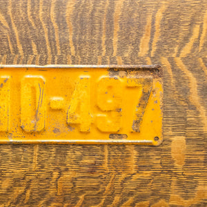 1920 Michigan License Plate Model T Auto Wall Decor 310-497