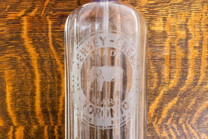 Vintage Nu Jersey Creme Seltzer Siphon Bottle Barware Decor