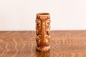 Luau Hut Ku God Tiki Mug - Retro Tropical Barware