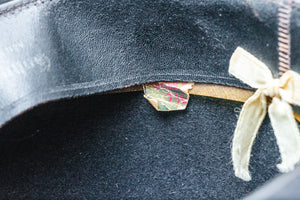 Vintage Black Bowler Derby Hat by Gohn Bros with Box