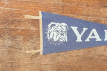 Load image into Gallery viewer, Yale University Blue Felt Pennant Vintage College Wall Decor
