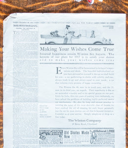 1916 Dodge Brothers Car Ad Vintage Car Automobile Ephemera