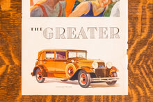 Load image into Gallery viewer, 1929 Packard Sedan Car Ad Vintage Automobile Ephemera
