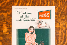 Load image into Gallery viewer, 1929 Packard Car and Coca Cola Ad Vintage Automobile Ephemera
