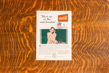 Load image into Gallery viewer, 1929 Packard Car and Coca Cola Ad Vintage Automobile Ephemera
