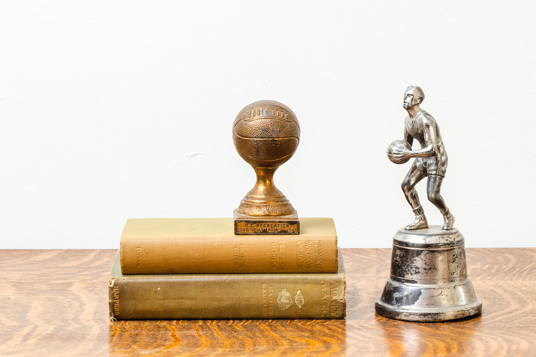 1940 Washington DC Basketball Trophy Vintage Decor