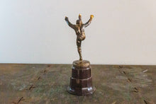 Load image into Gallery viewer, 1953 Football Trophy Vintage Sports Shelf Decor
